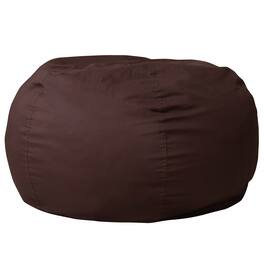 Alamont Home - Oversized Bean Bag Chair for Kids and Adults - Brown
