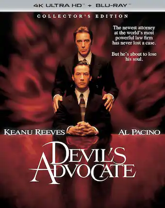 Front. The Devil's Advocate - 4K Blu-Ray.