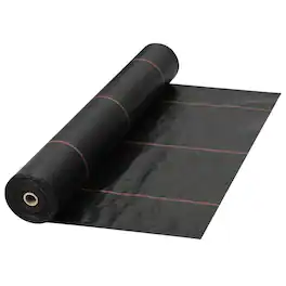 DeWitt - UltraWeb 3000 4' x 100' Woven Landscape Fabric Weed Barrier Ground Cover - Black