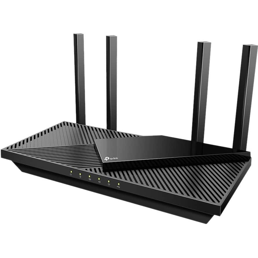 TP Link Archer AX55 Wi Fi 6 IEEE 802.11ax Ethernet Wireless Router