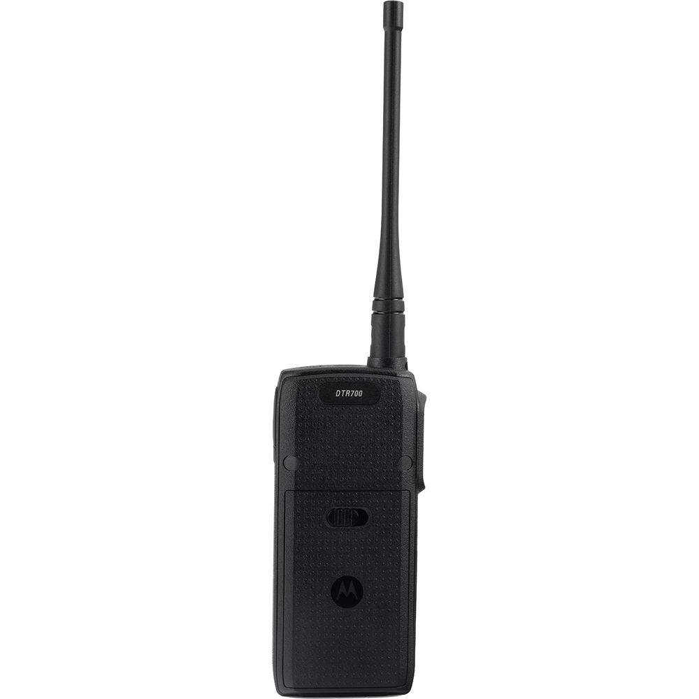 Angle. Motorola - Motorola DTR700 900 MHz Digital 2-Way Radio (50 Channels) (2-Pack) - Black.