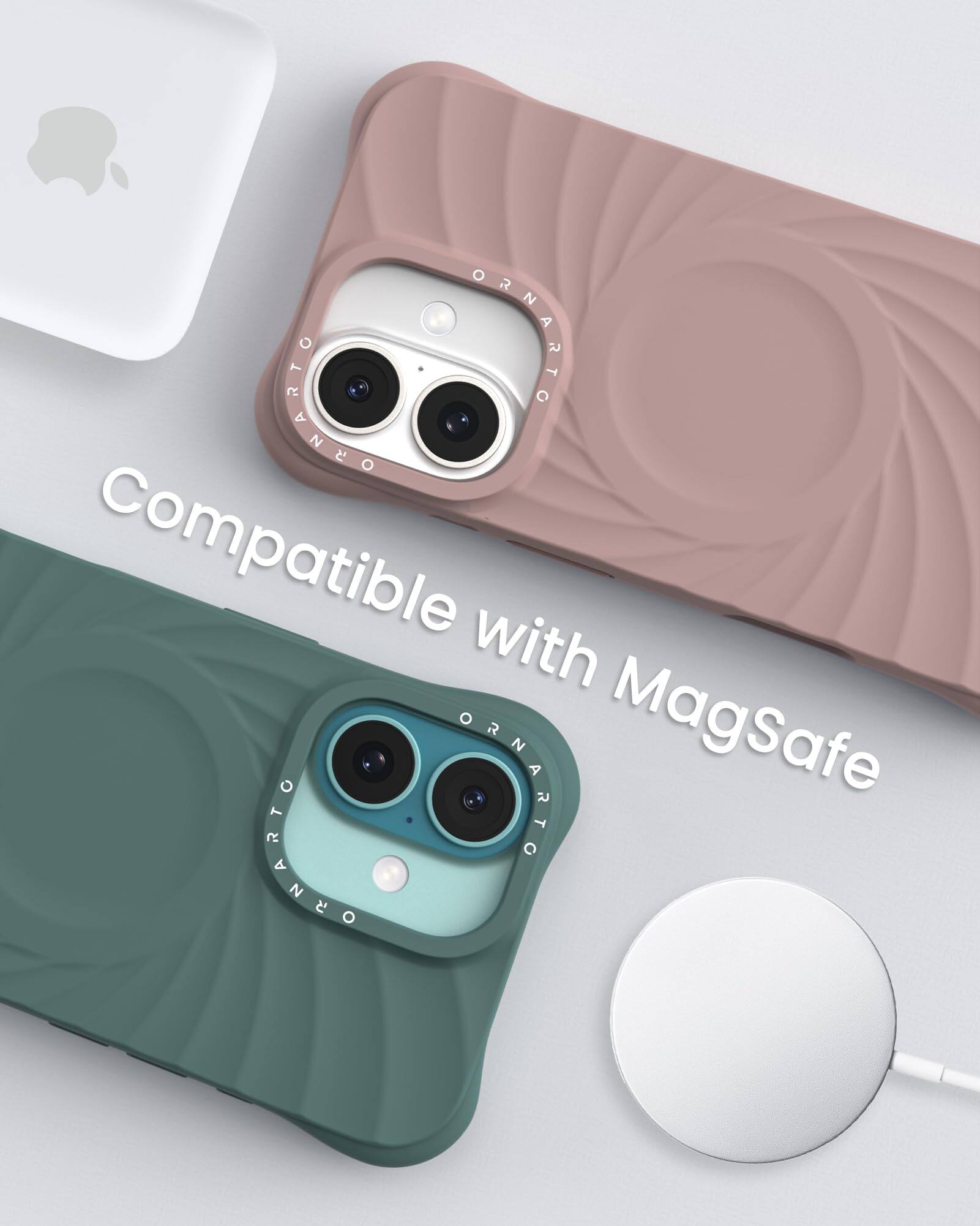 Compatible with MagSafe ORNARTO