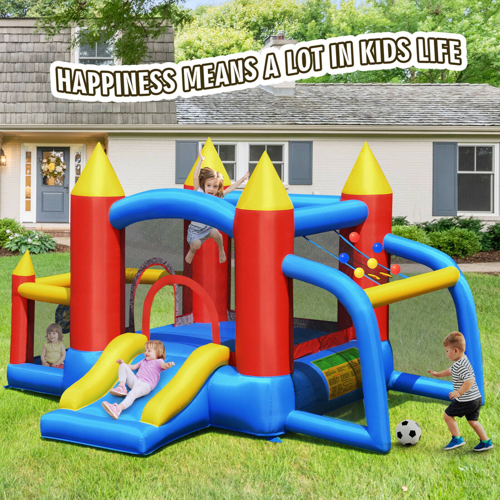 Happiness means a lot in kids' life.