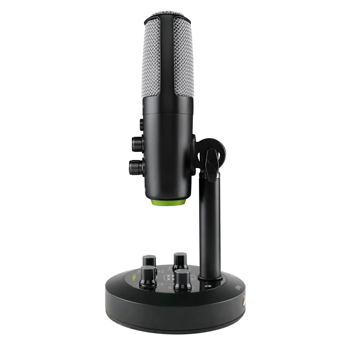 Alt View 5. Mackie - Mackie Chromium EleMent Series Premium USB Condenser Microphone with Built-In 2-Channel Mixer.