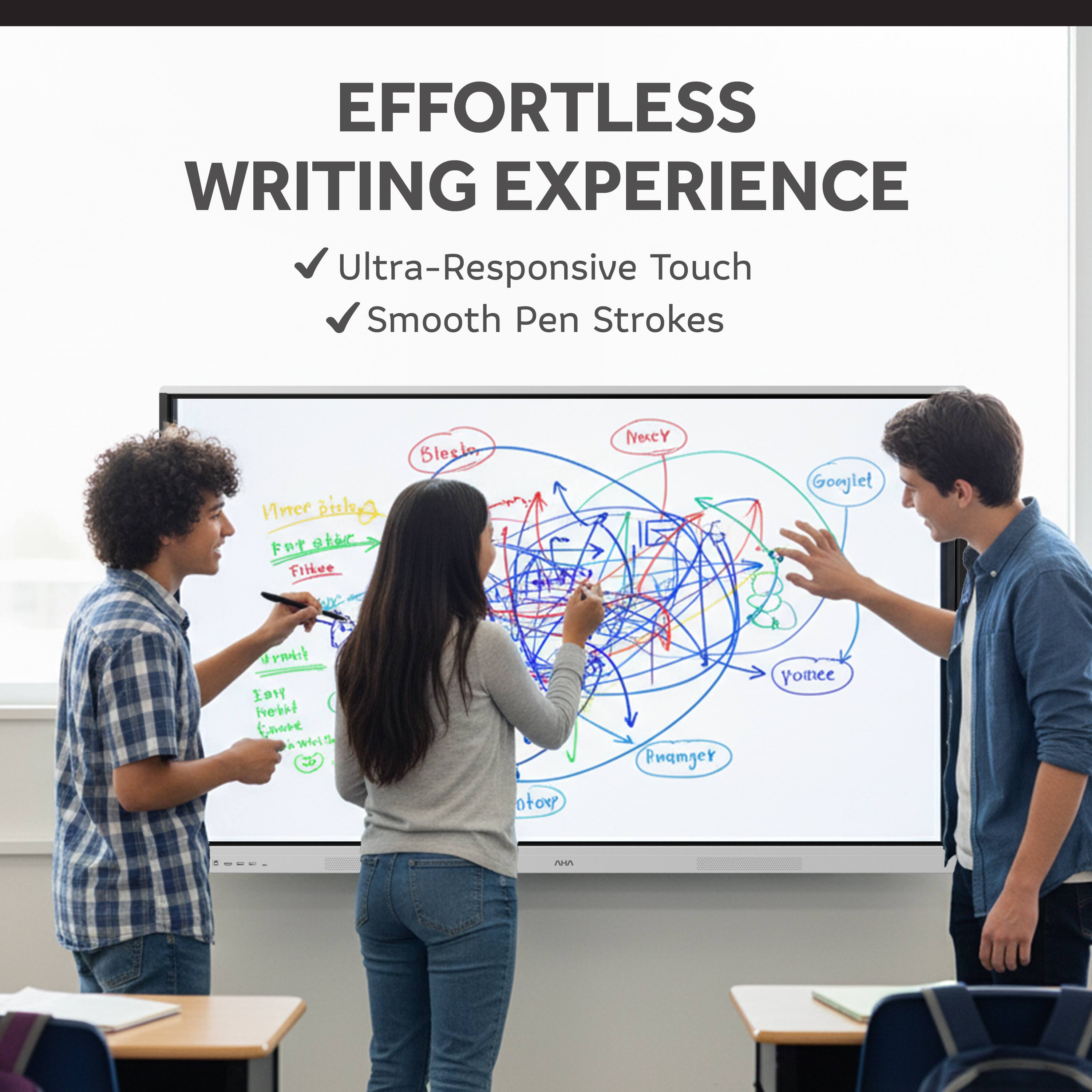 EFFORTLESS WRITING EXPERIENCE  
Ultra-Responsive Touch  
Smooth Pen Strokes