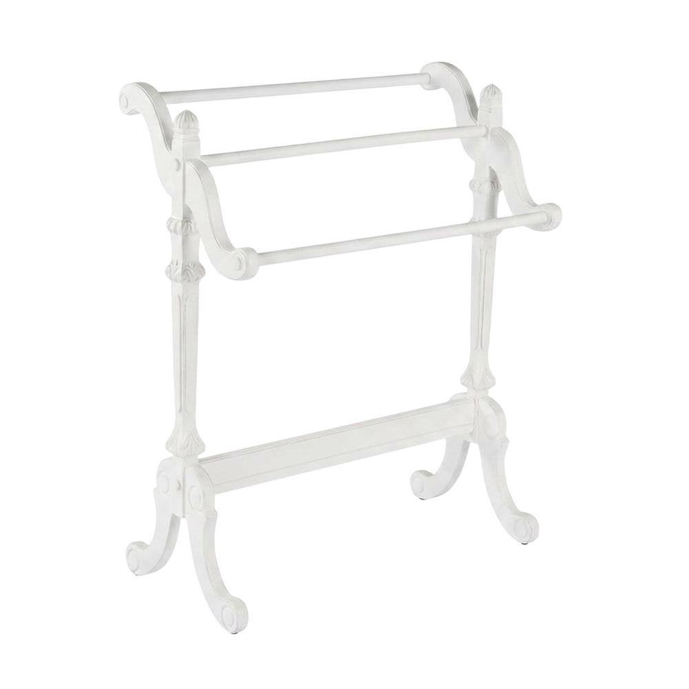 Front. Butler Specialty - Newhouse Blanket Stand - White.