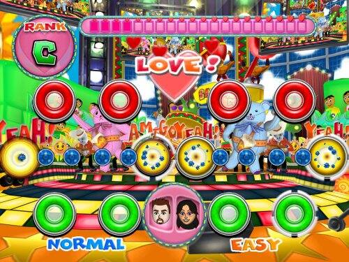 RANK C  
LOVE!  
AM-GOYEAH!  
YEAH!  
NORMAL  
EASY