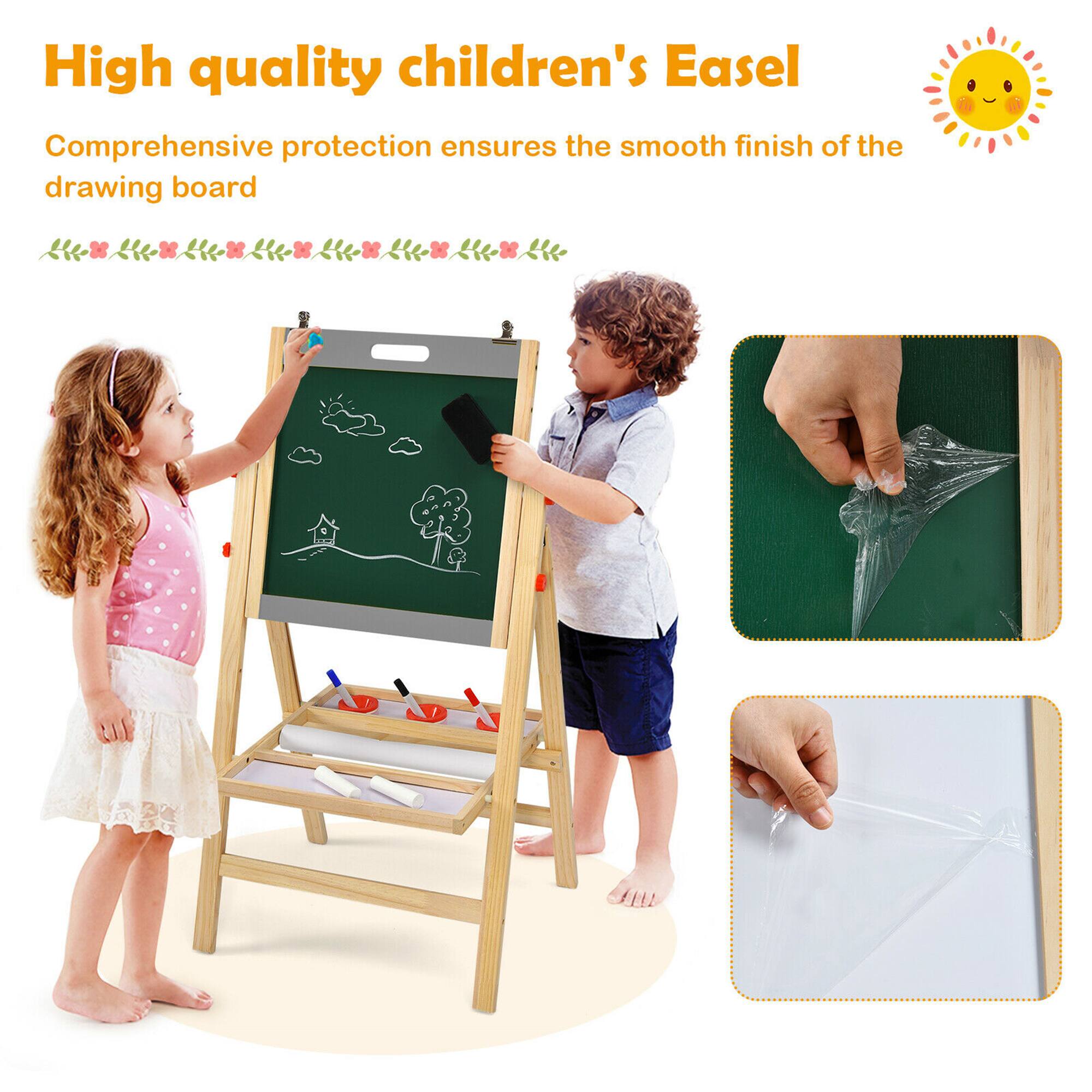 High Quality Children's Easel: Comprehensive protection ensures the smooth finish of the drawing board.