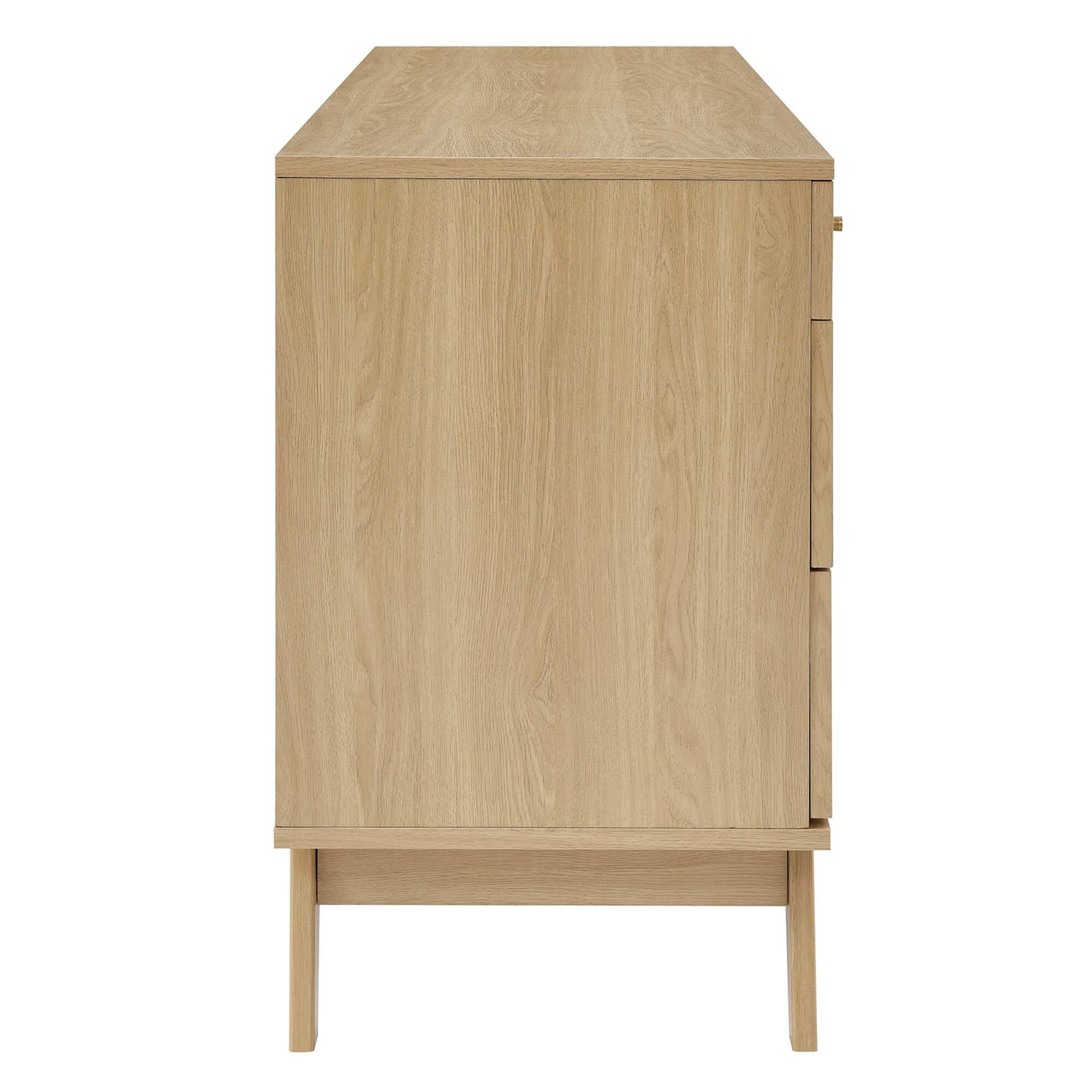 Alt View 1. Modway - Soma 8-Drawer Dresser by Modway - Oak.