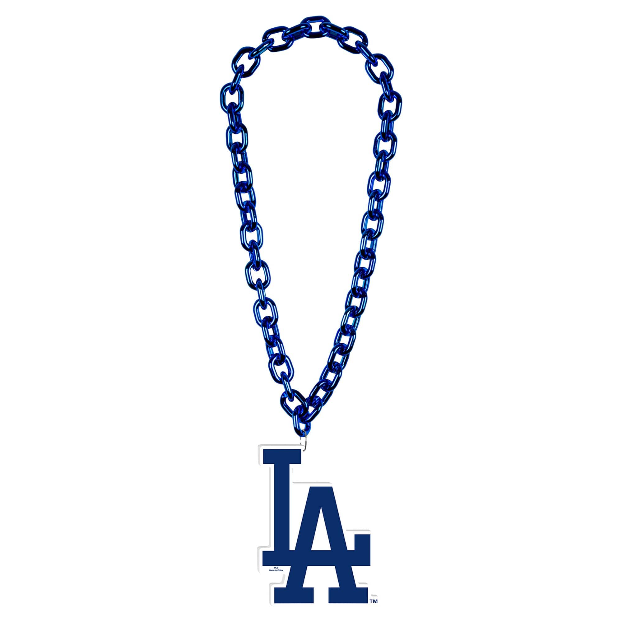 WinCraft - Los Angeles Dodgers Big Chain Logo Necklace - Multicolor price history on PriceWatchPro