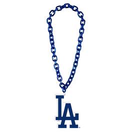WinCraft - Los Angeles Dodgers Big Chain Logo Necklace - Multicolor