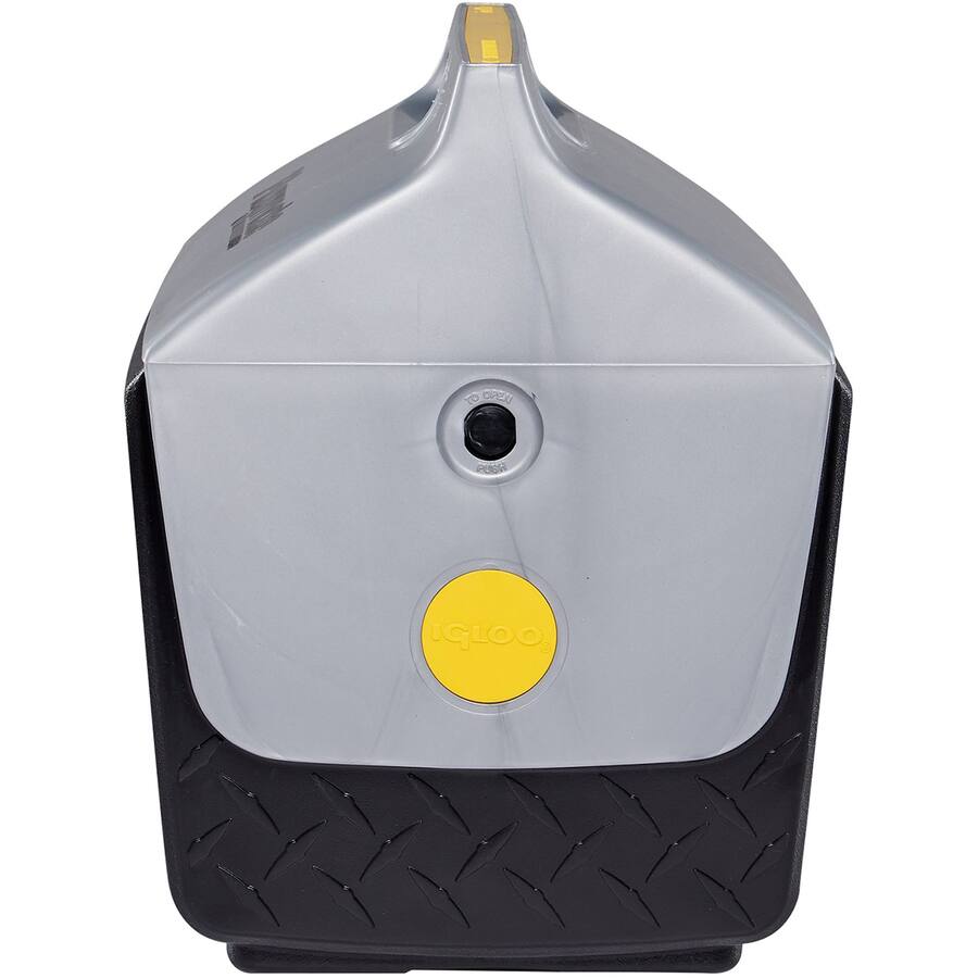 Igloo Playmate "The Boss" 14 qt. Hard Cooler Black/Silver - Best Buy