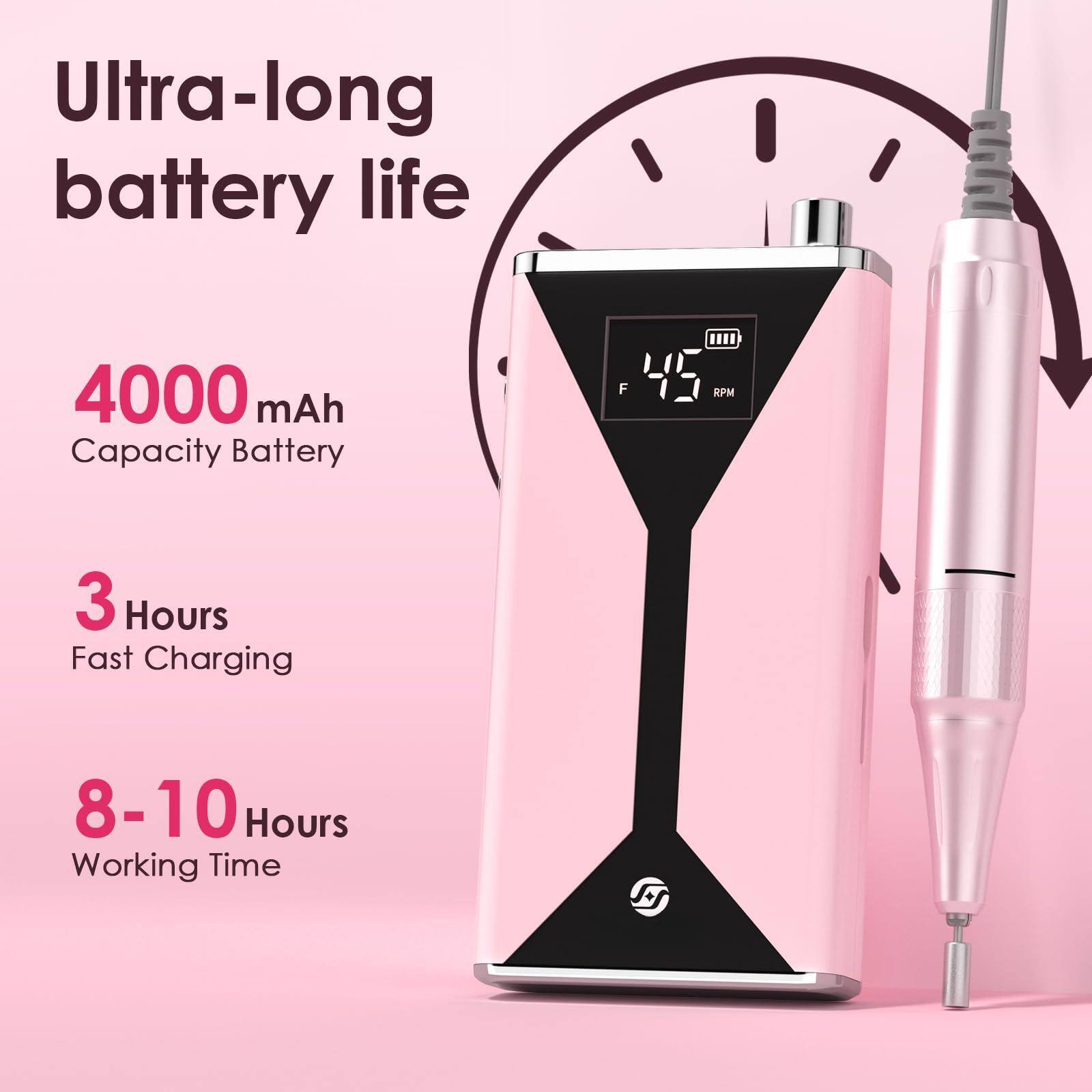 Ultra-long battery life

4000 mAh Capacity Battery

3 Hours Fast Charging

8-10 Hours Working Time