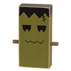 Back. BreeBe - 3/Set Chunky Wooden Halloween Friend Sitters - Multicolor.