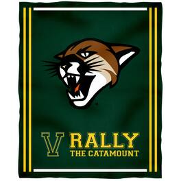 Vive La Fete - Vermont Catamounts 36'' x 48'' Children's Mascot Plush Blanket - Multicolor