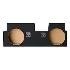 Front. SoundBox - SoundBox LCE-J002/12U, Jeep Gladiator Dual 12 Subwoofer Enclosure, 2019-2024.