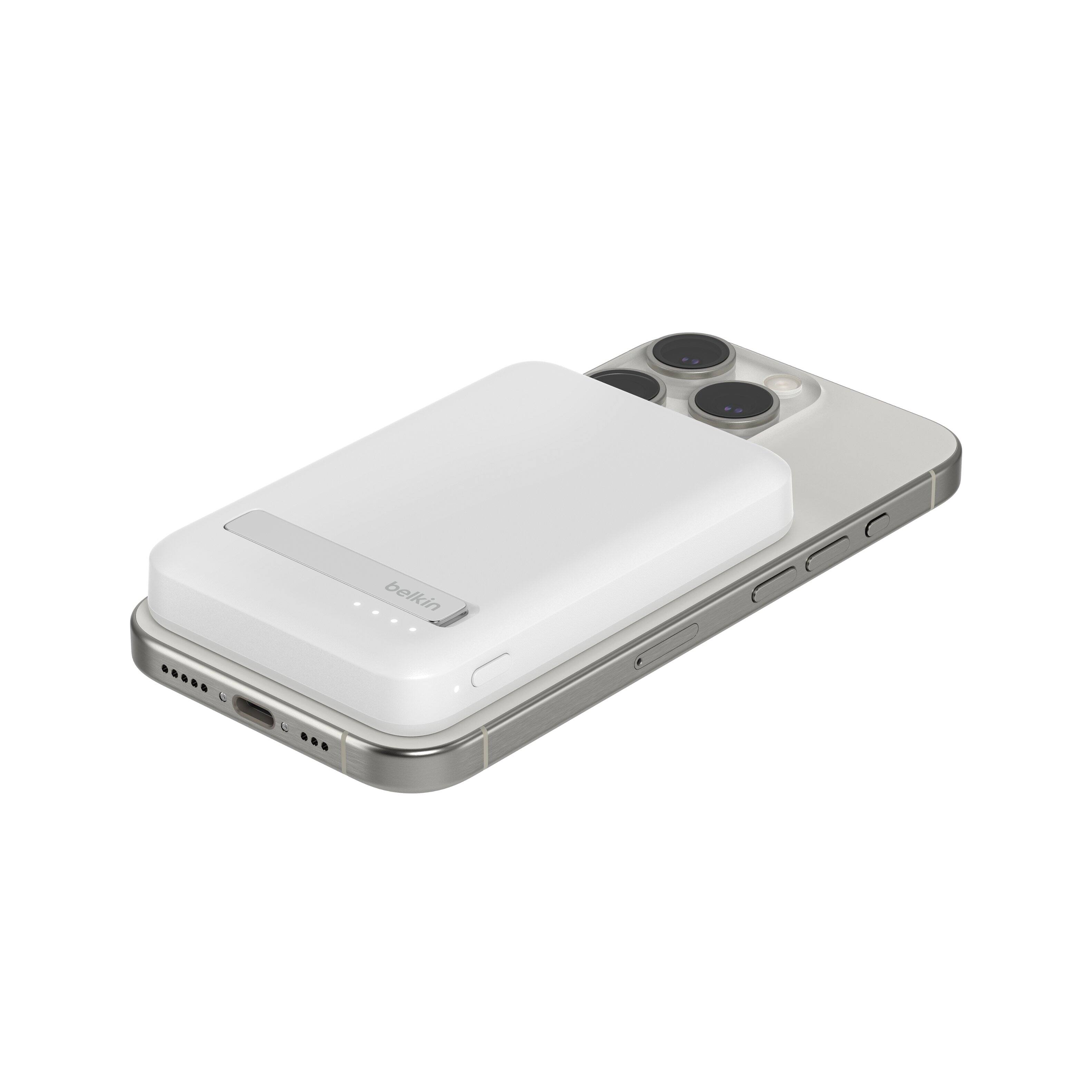 Belkin is the brand of the electronic device shown in the image.