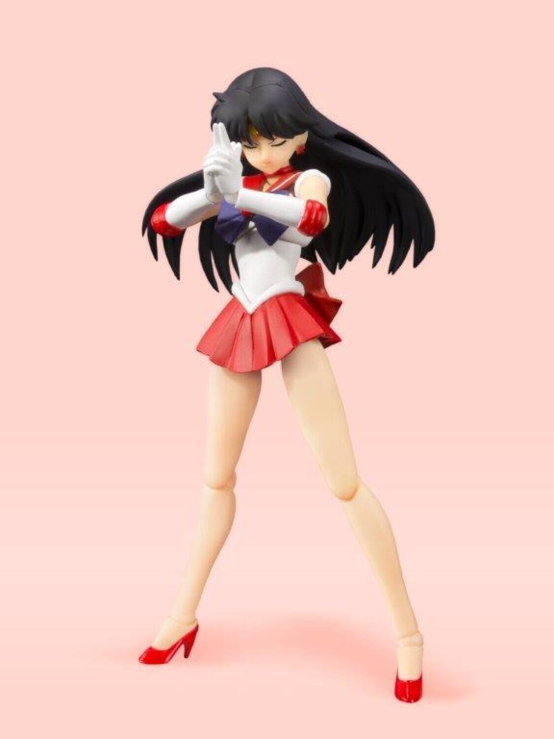 Alt View 3. Bandai - Tamashii Nations - Sailor Mars (Animation Color Edition) Pretty Guardian Sailor Moon, Bandai S.H. - Collectibles - Multicolor.