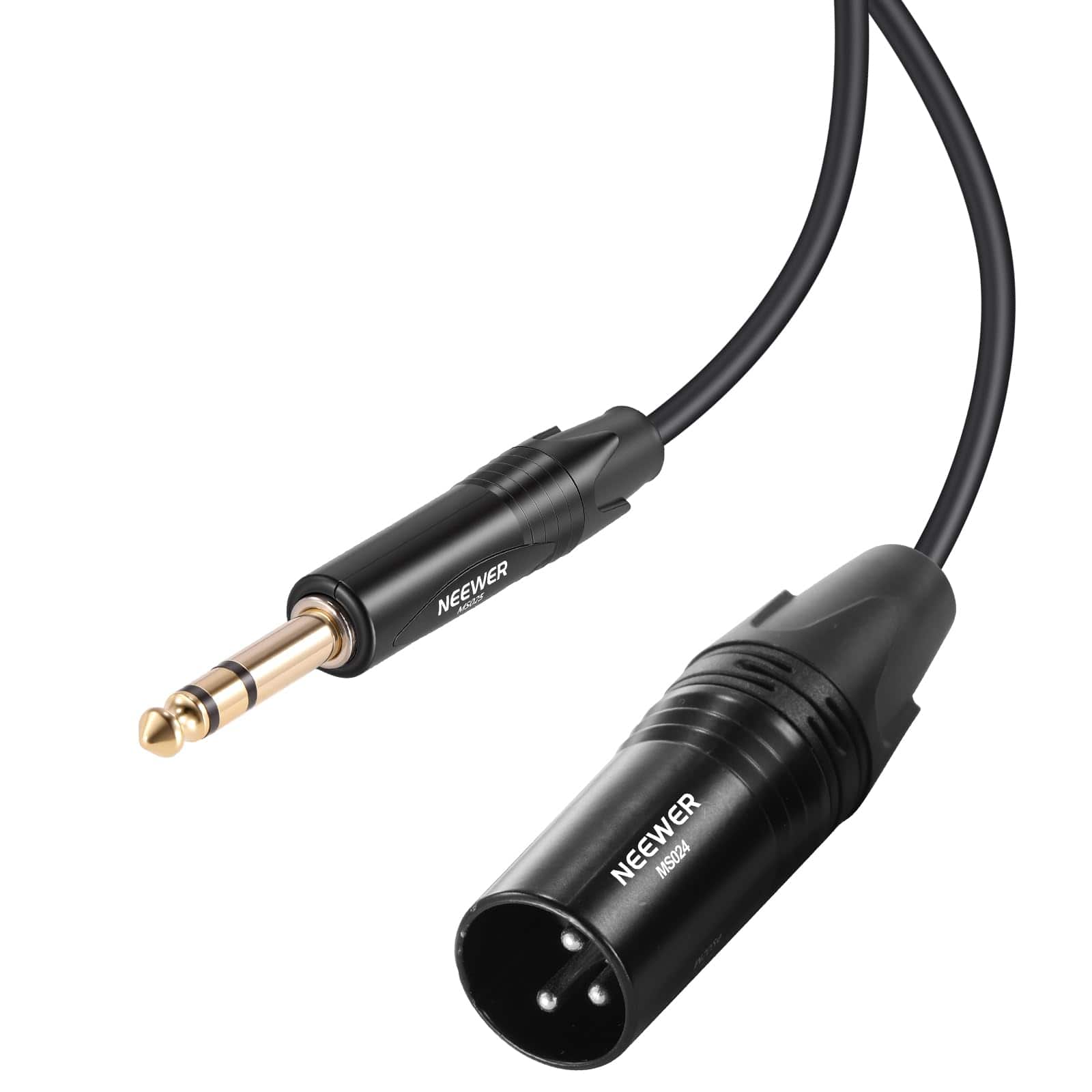 Neewer - 6.35mm TRS to XLR Male Cable, 6ft