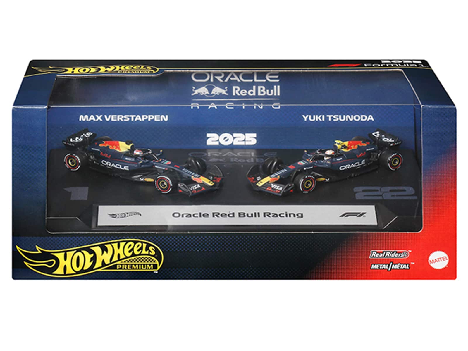 """Oracle Red Bull Racing"" Formula One F1 World Championship (2025) 2 Piece Set Diecast Model Cars by Hot Wheels" price history on PriceWatchPro