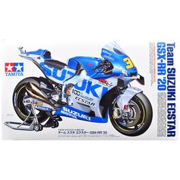 Model Kit Suzuki GSX-RR "Team Suzuki Ecstar" (2020) Motorcycle 1/12 Scale Model by Tamiya