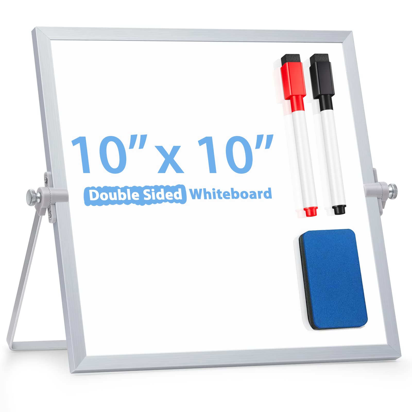 10" x 10" Double Sided Whiteboard