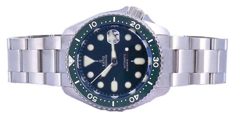 RATIO  
AUTOMATIC DIVER'S  
20 30 40 50