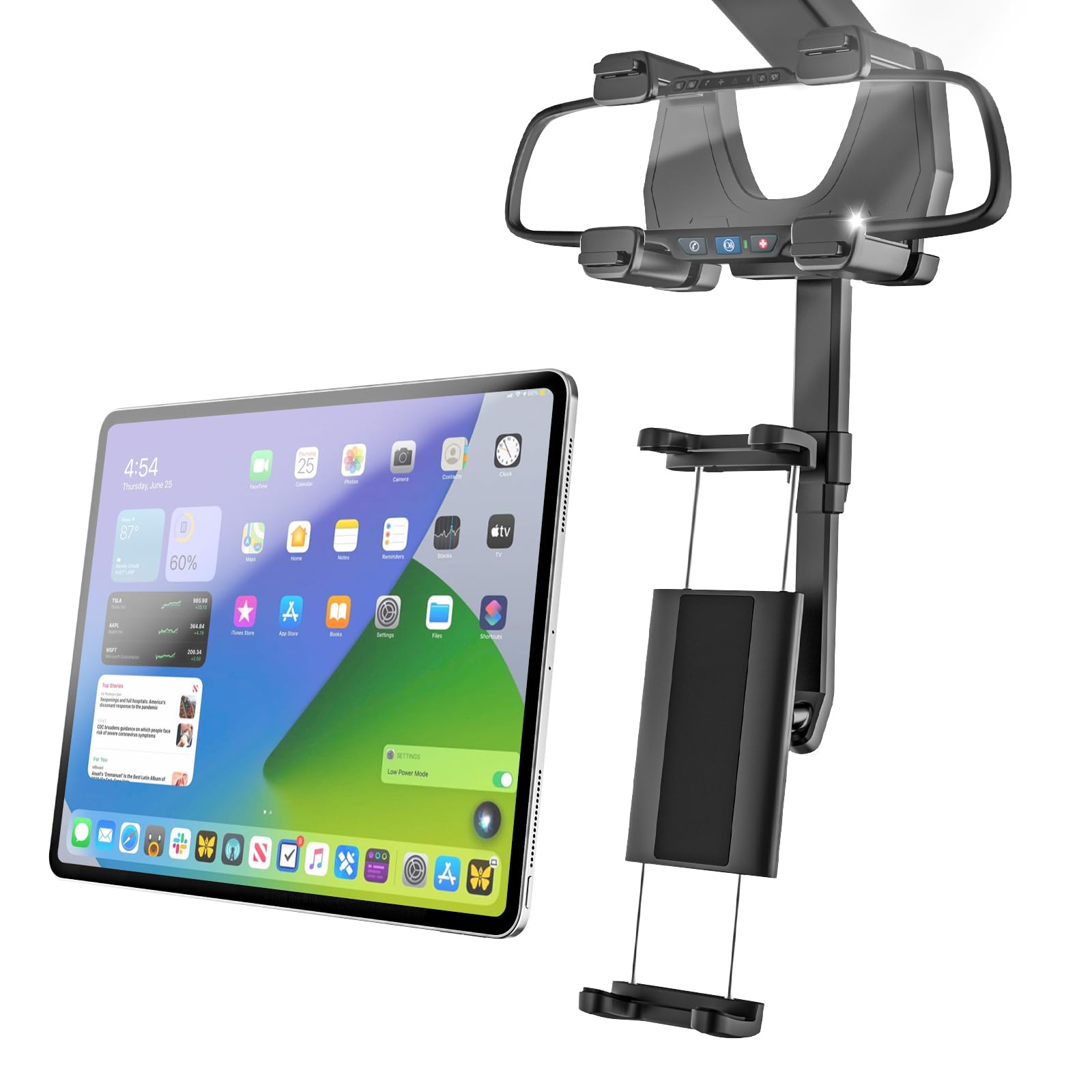 4:54  
Thursday, June 25  
67°  
60%  

tv  
Settings  
Low Power Mode  

4:54  
Thursday, June 25  
67°  
60%  

tv  
Settings  
Low Power Mode