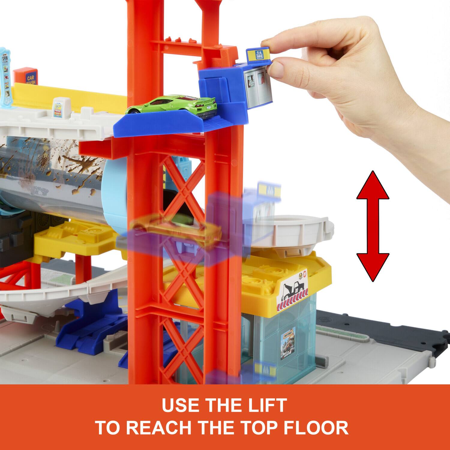 USE THE LIFT TO REACH THE TOP FLOOR