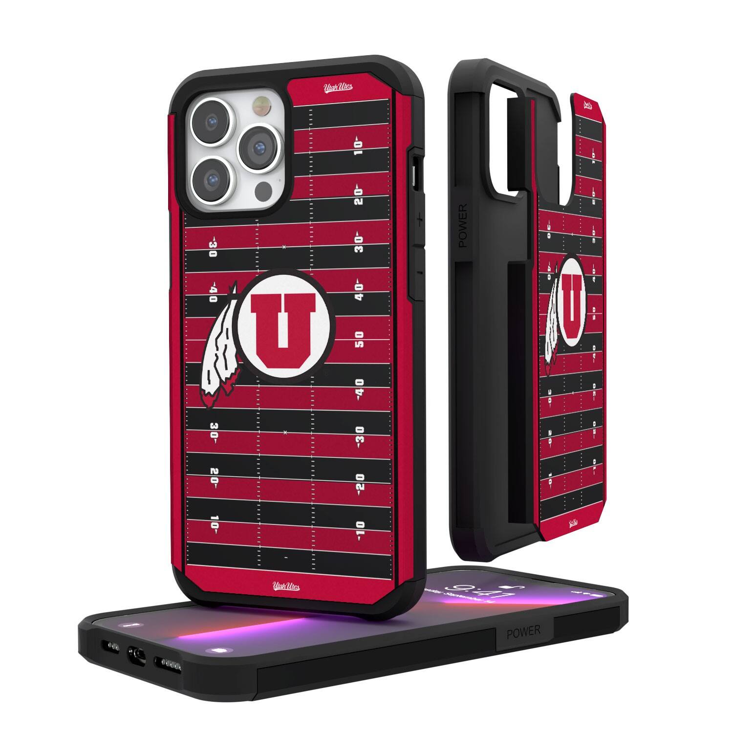 Keyscaper NCAA Utah Utes Field iPhone Rugged Case Multicolor 4899588 ...