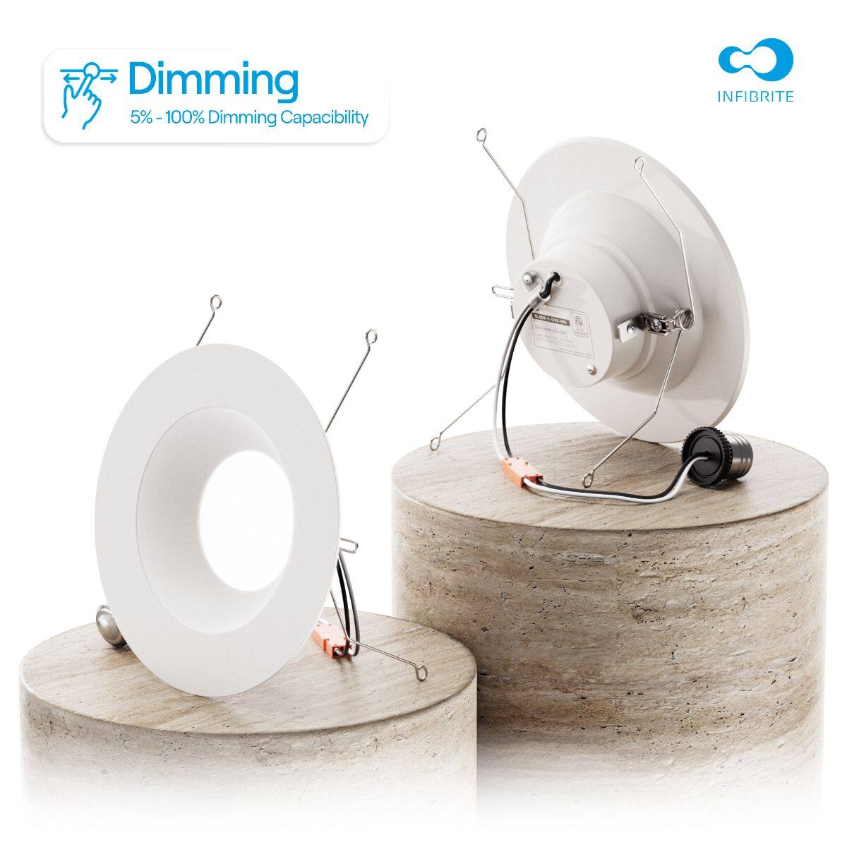 Dimming  
5% - 100% Dimming Capability  

INFIBRITE