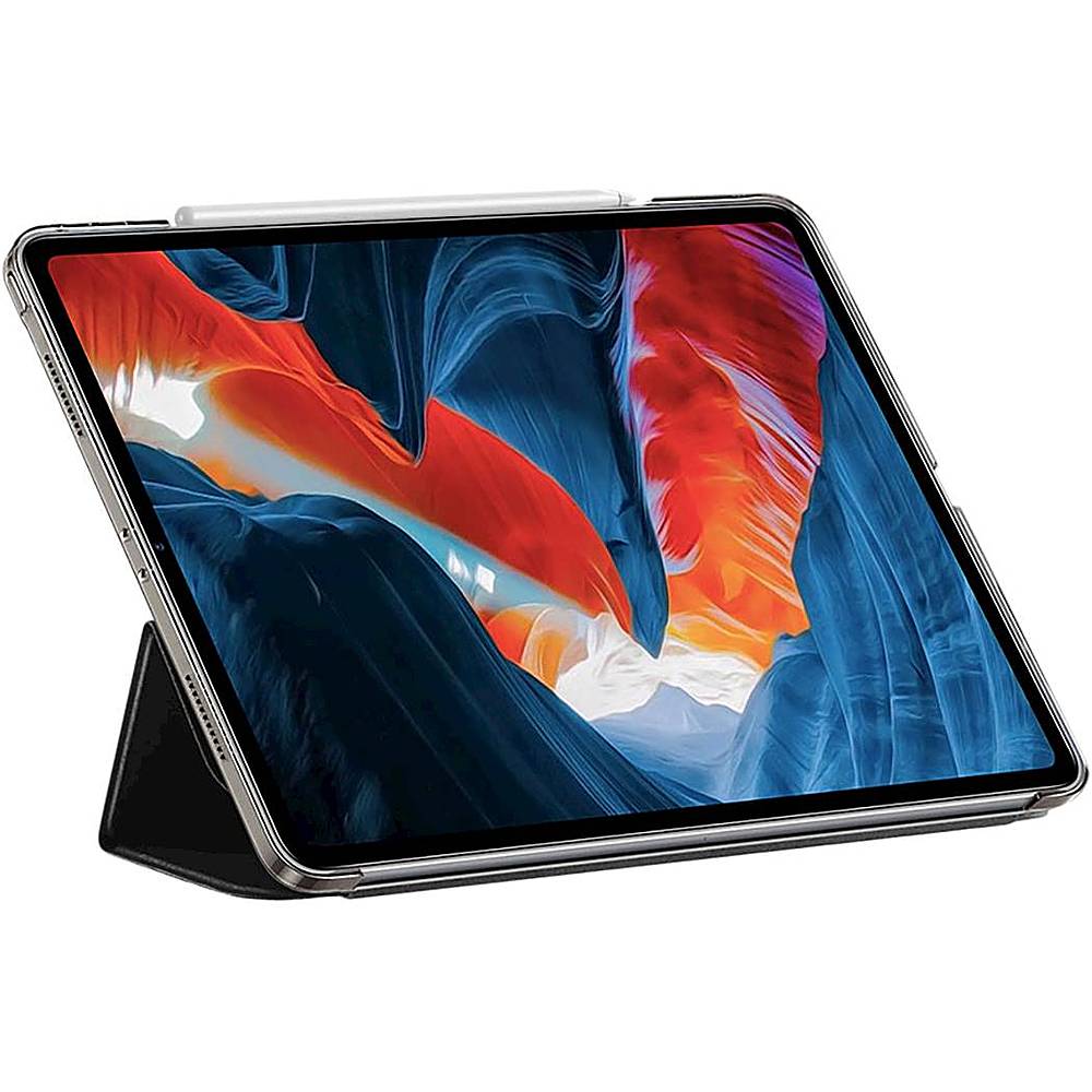 Angle. SaharaCase - ESR Folio Case for Apple iPad Pro 12.9 (4th, 5th, and 6th Gen 2020-2022) - Black.