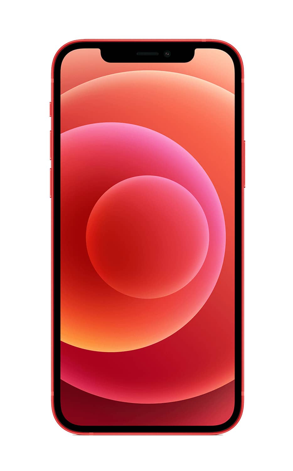 Angle. Apple - Pre-Owned Good iPhone 12 Mini 5G 128GB (Unlocked) - Red.