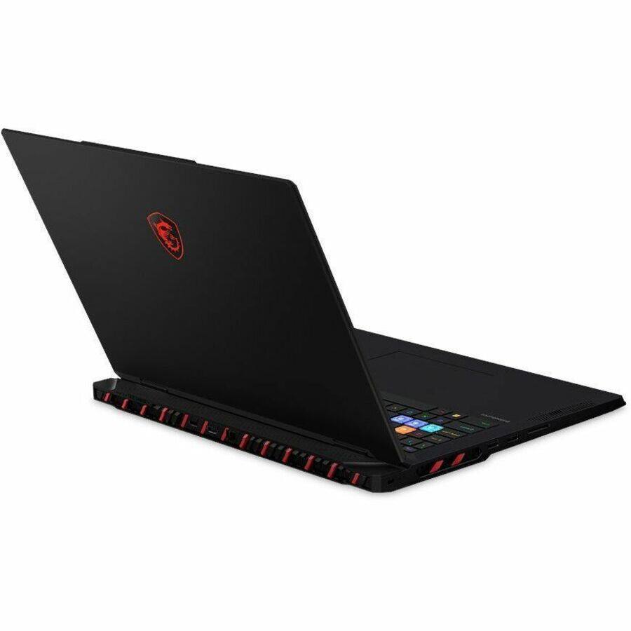 Alt View 7. MSI - MSI Raider 18 HX AI A2XW Raider 18 HX AI A2XWJG-841US 18" Gaming Notebook - UHD+ - 120 Hz - Intel Core Ultra 9 285HX - Black.