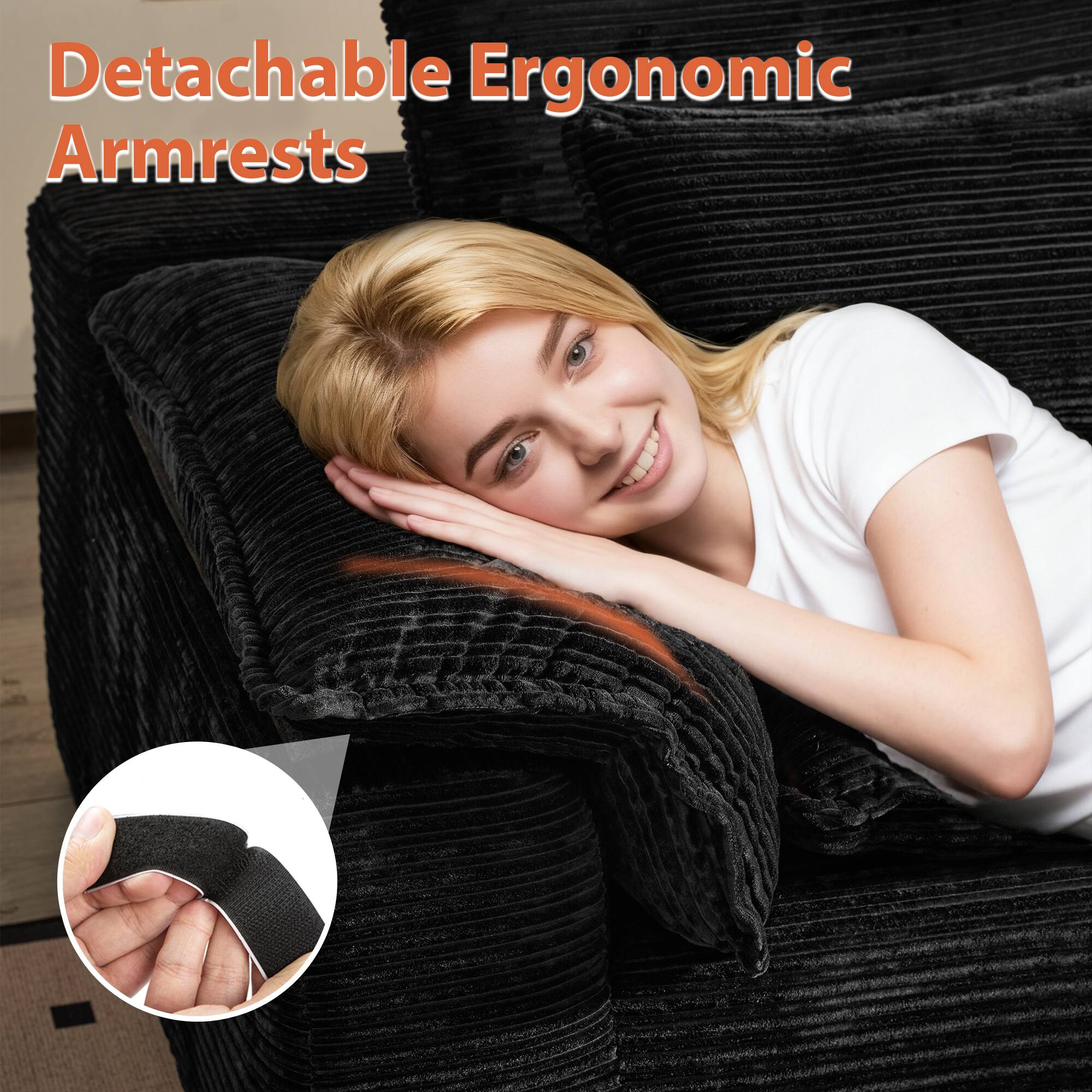 Detachable Ergonomic Armrests