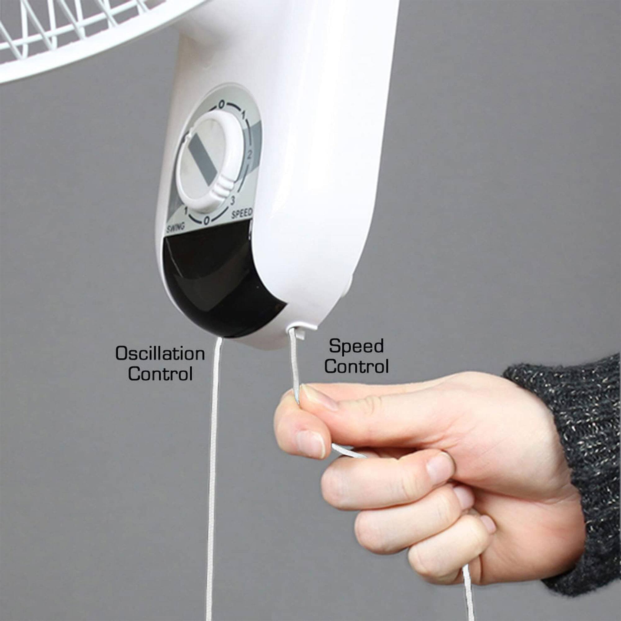 O 1 2 SWING  
O 3 SPEED  
Oscillation Control  
Speed Control