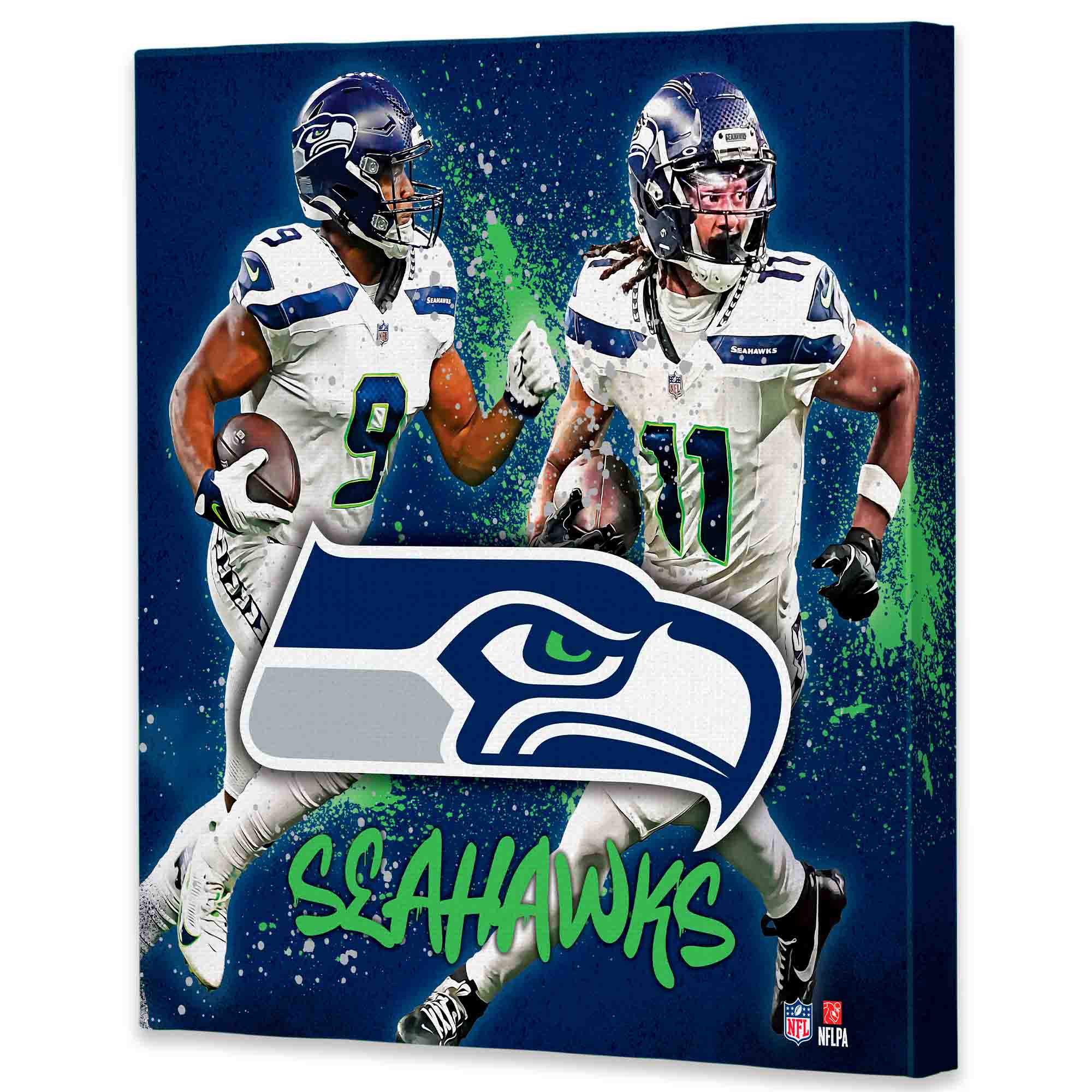 6 9 EPERE F X MRANANES + 4 11 SCAHAWKS  
2 NFL NFLPA