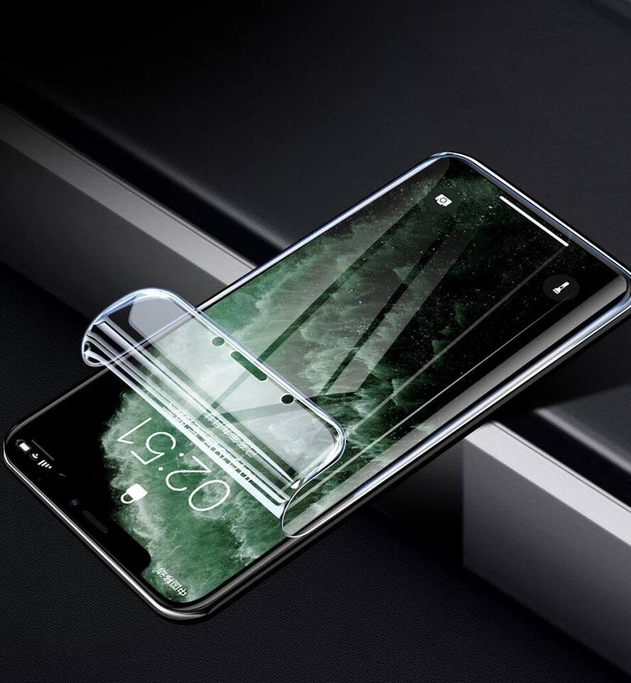 Alt View 5. Home Collection - 2 Pack Hydrogel Screen Protector for iPhone 17 Case Friendly Self-Healing TPU Film - Clear.