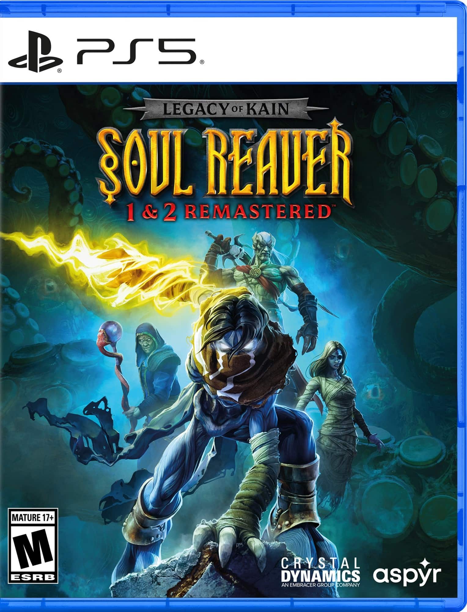 Legacy of Kain Soul Reaver 1&2 Remastered - PlayStation 5 - Front_Zoom
