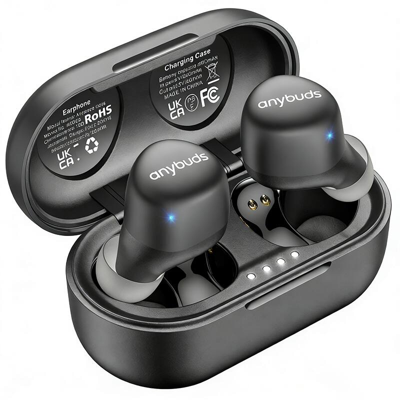 Earphone 0016 Antaned RoHS (_t* C 2001 Motel nC o: FOULS CHesorerra nothing_to_trnscribe nSIGALEDus Cibogas co tden  anan UK CA Case Charging 100MAN Vaeorn copeatio Besay Pons Out in Masesvicanan IN CHINA MALE 0o FC UK E CA anybuds anybuds

Charging Case
Earphone
Made in China
UK CA
FC
anybuds