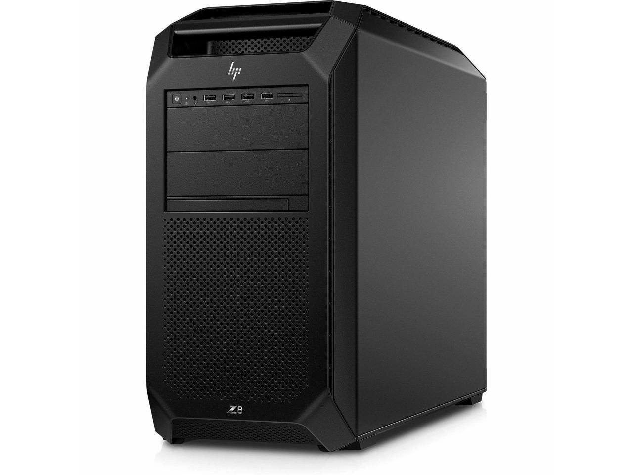 Alt View 2. HP - HP Z8 G5 Workstation - Xeon Silver 4514Y - 64 GB - 512 GB SSD - NVIDIA RTX 4000 20 GB - Windows 11 Pro - Black.