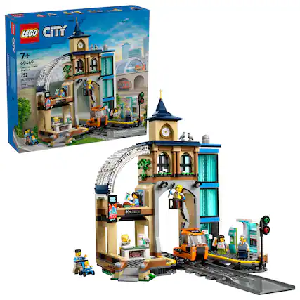 LEGO CITY 7+ 60469 - Central Train Station 752 pcs/pzs - WARNING CHOKING HAZARD