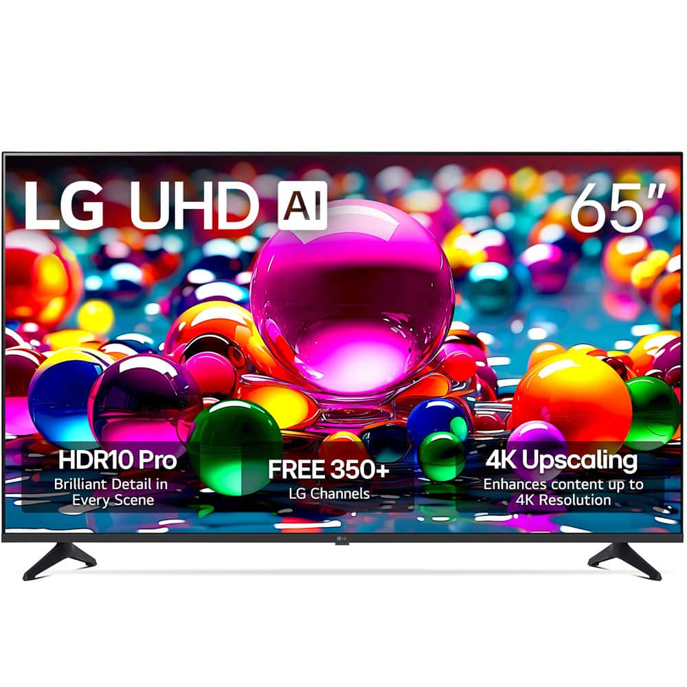LG - 65" Class UHD AI UA77 4K Smart TV 2025