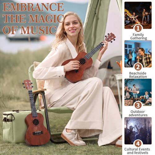 EMBRACE THE MAGIC OF MUSIC

1. Family Gathering
2. Beachside Relaxation
3. Outdoor Adventures
4. Cultural Events and Festivals