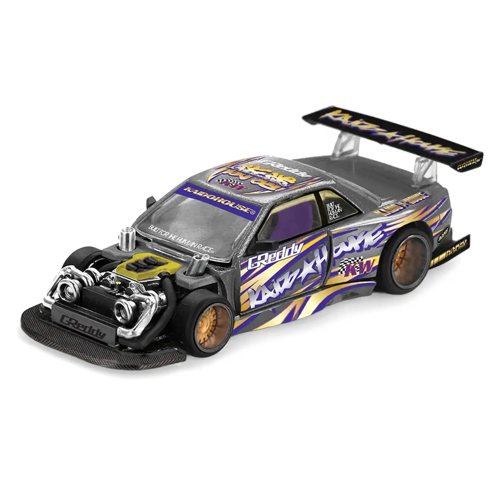 KADOHOUSE - BUTTER FOR HUMAN RACE  
GReddy N3  
KAI KAZAH  
GReddy MHG