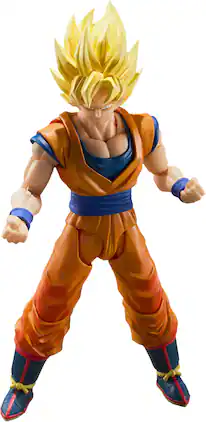 Bandai - Tamashii Nations - Dragon Ball Z - S.H.Figuarts - Super Saiyan Son Goku (The Games Begin) Action - COLLECTIBLES - Multicolor