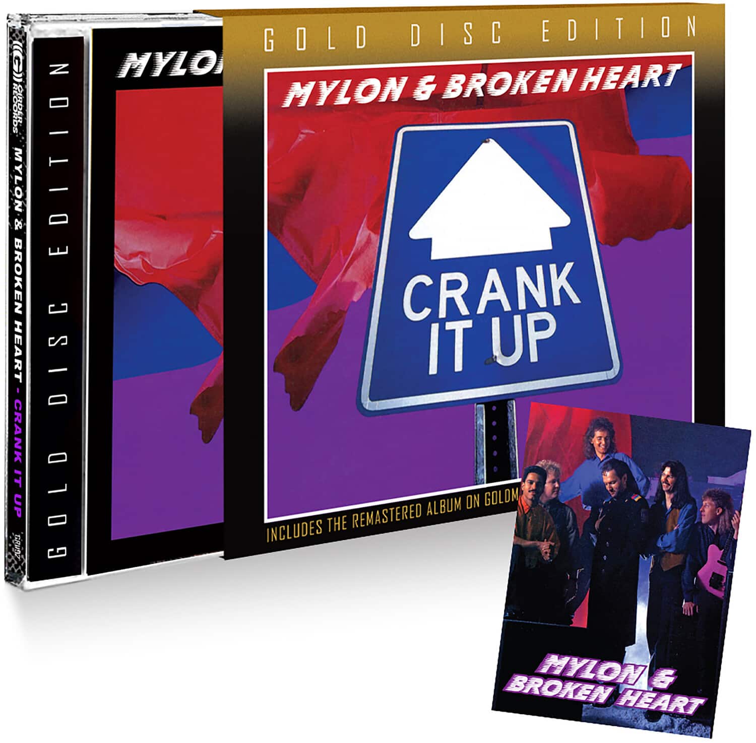 Mylon & Broken Heart - Crank It Up  - COMPACT DISCS