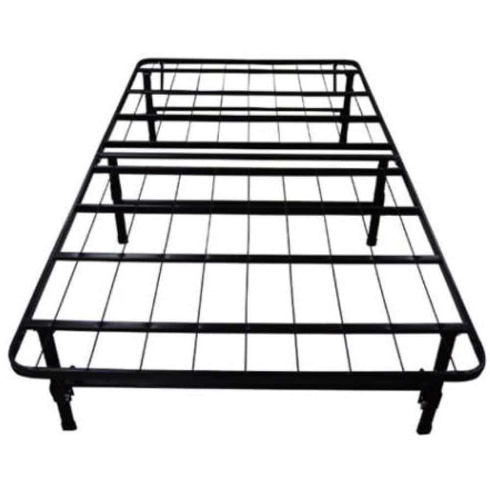 Hivvago - Twin size Metal Platform Bed Frame - Black