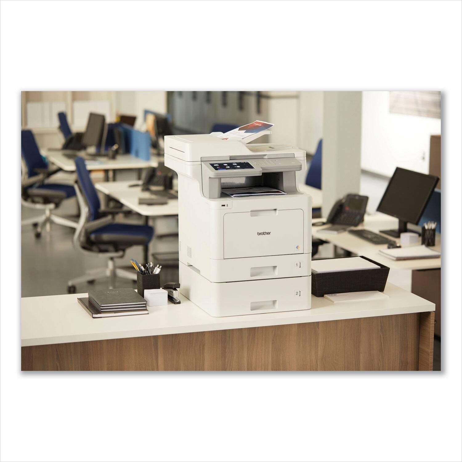 Alt View 3. Brother - TC4100 Tower Tray Connector - Gray.