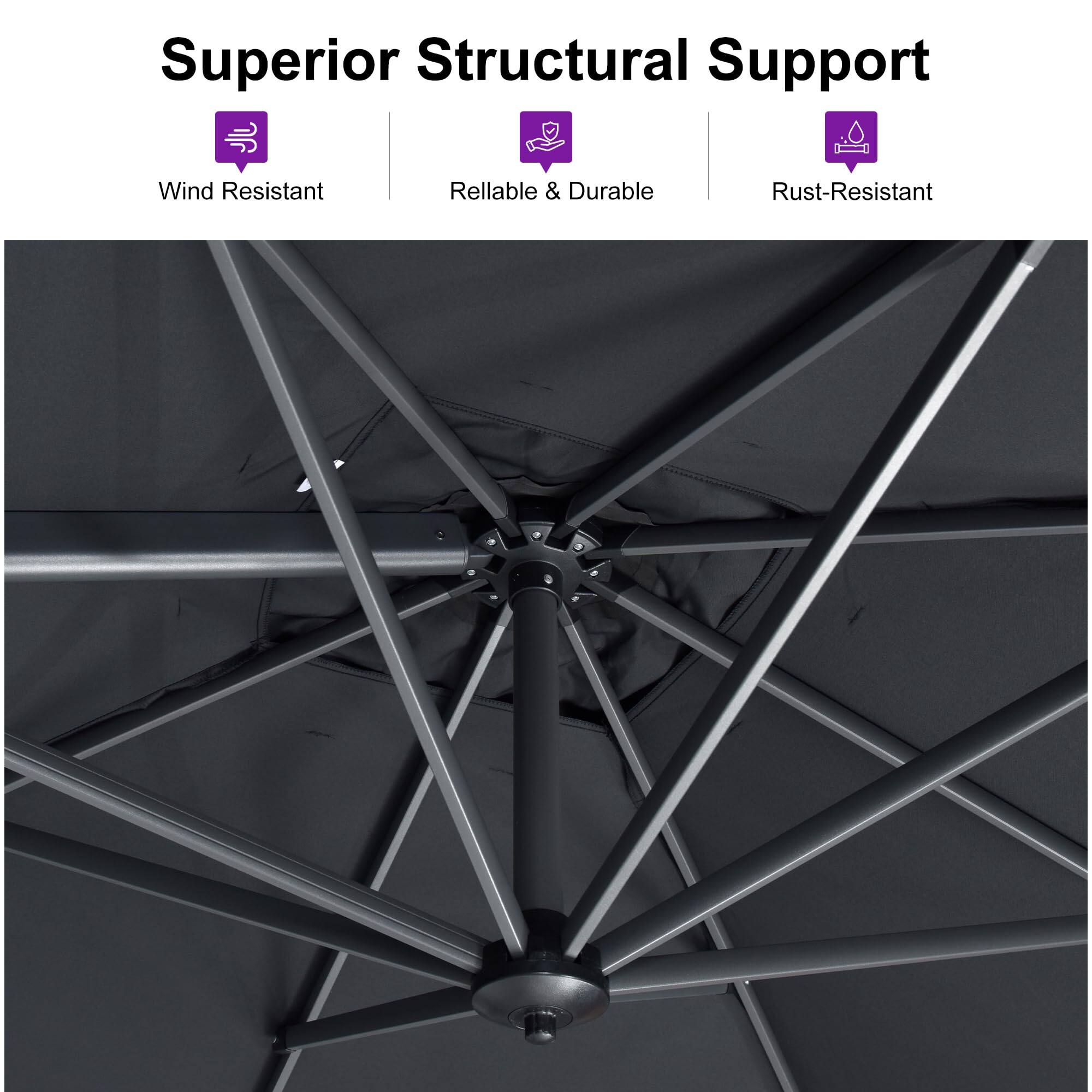 Superior Structural Support

- Wind Resistant
- Reliable & Durable
- Rust-Resistant